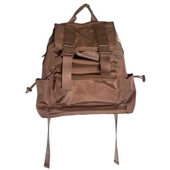 Dagne Dover Brooklyn Flap Top Backpack in Warm Dust main image 11